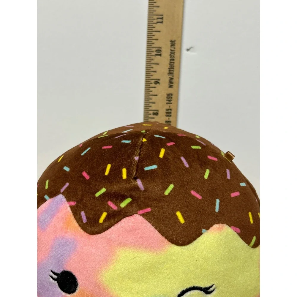 Squishmallows 8 Inch Maya the Ice Cream Cone Tie Dye Plush Kellytoy Jazwares